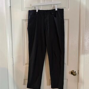 Ministry of Supply Black Kinetic Twill Pants